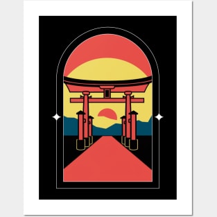 TORII GATE Posters and Art